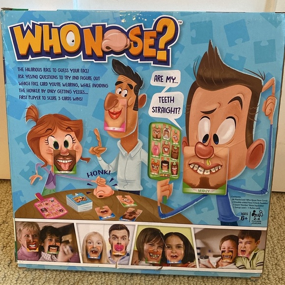 Who Nose? board Game - Picture 4 of 10